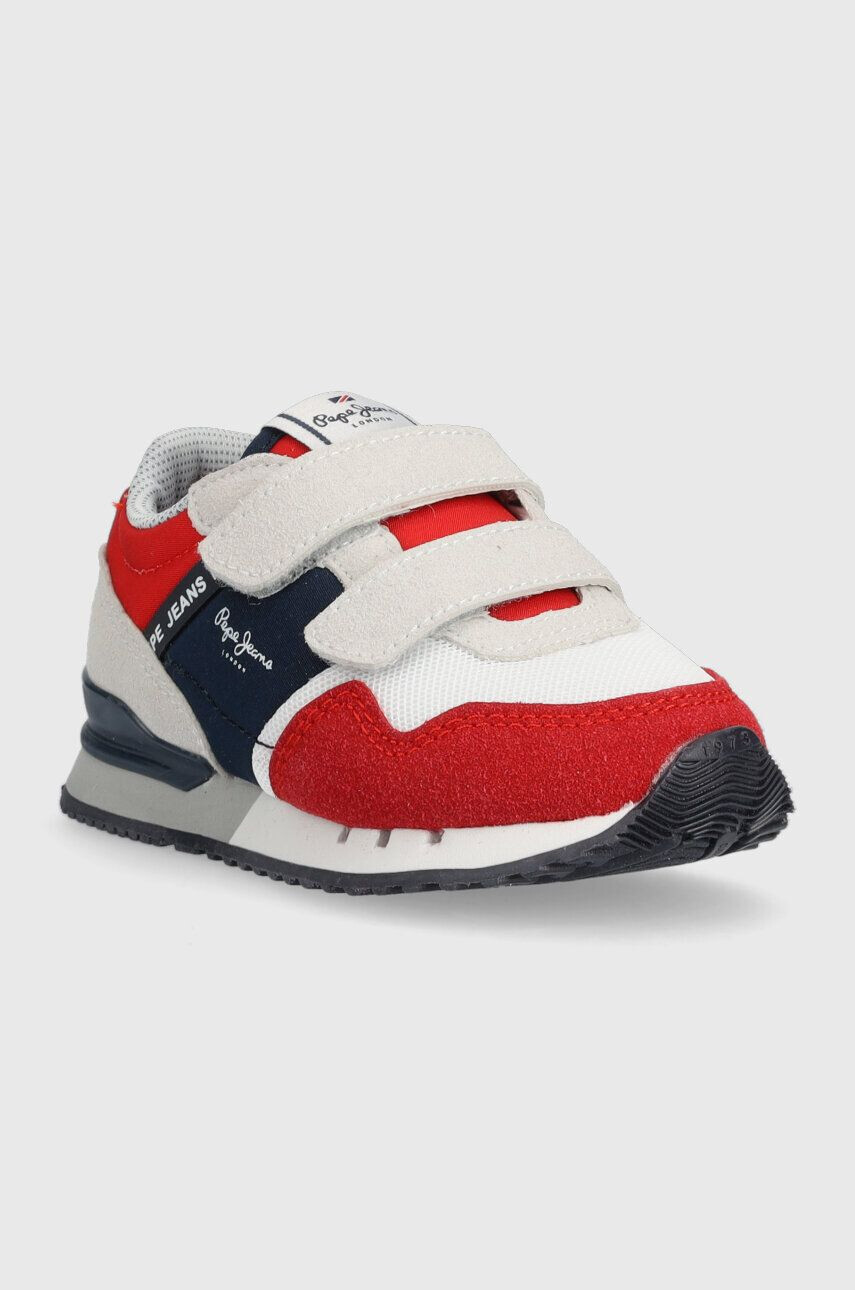 Pepe Jeans sneakers pentru copii culoarea rosu - Pled.ro