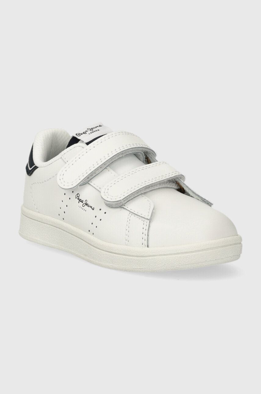 Pepe Jeans sneakers pentru copii culoarea alb - Pled.ro