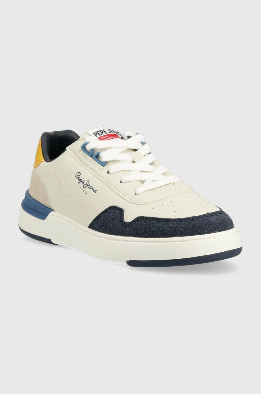 Pepe Jeans sneakers pentru copii Baxter Boy Basket culoarea bej - Pled.ro