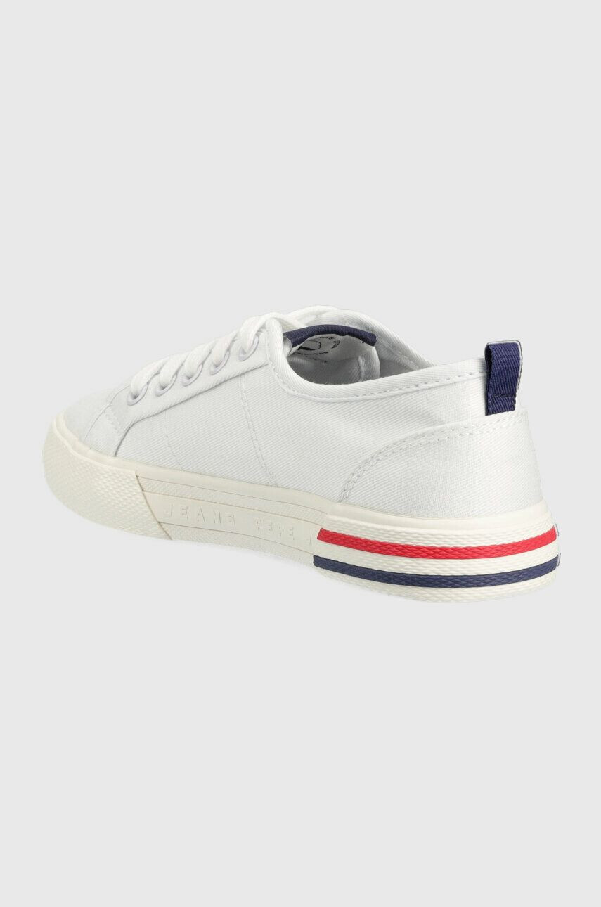 Pepe Jeans sneakers pentru copii BReady Basic culoarea alb - Pled.ro