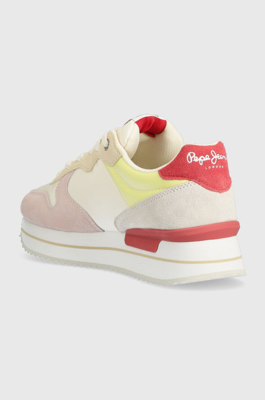 Pepe Jeans sneakers RUSPER culoarea alb PLS31477 - Pled.ro