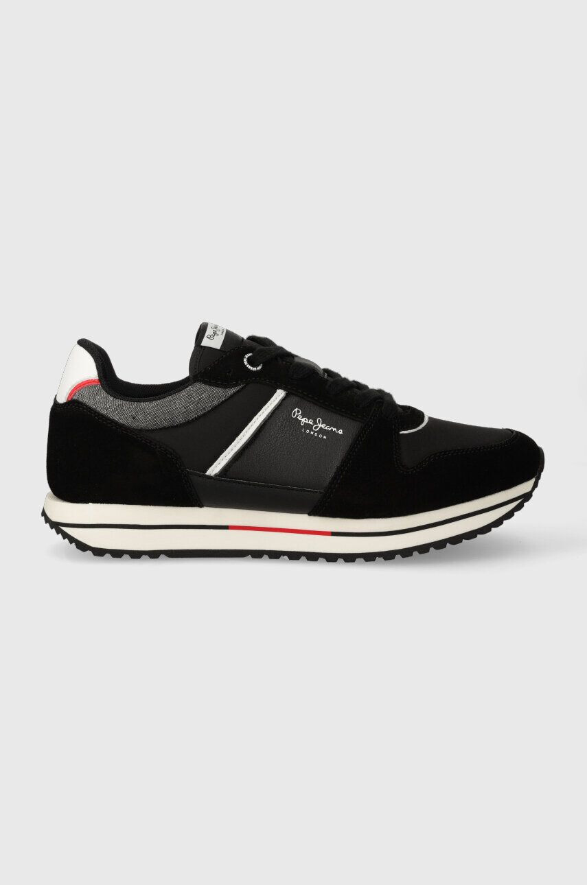 Pepe Jeans sneakers TOUR BASIC culoarea negru PMS30995 - Pled.ro