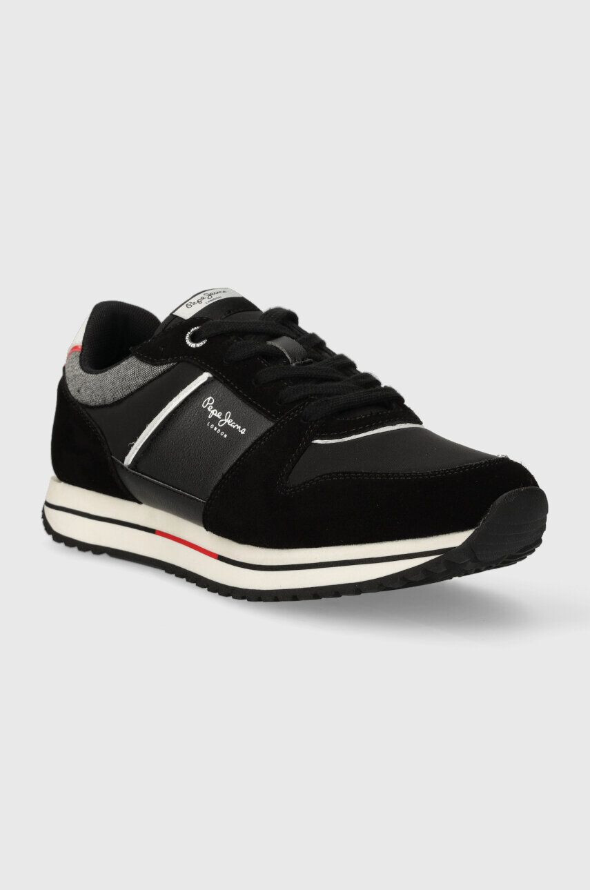 Pepe Jeans sneakers TOUR BASIC culoarea negru PMS30995 - Pled.ro