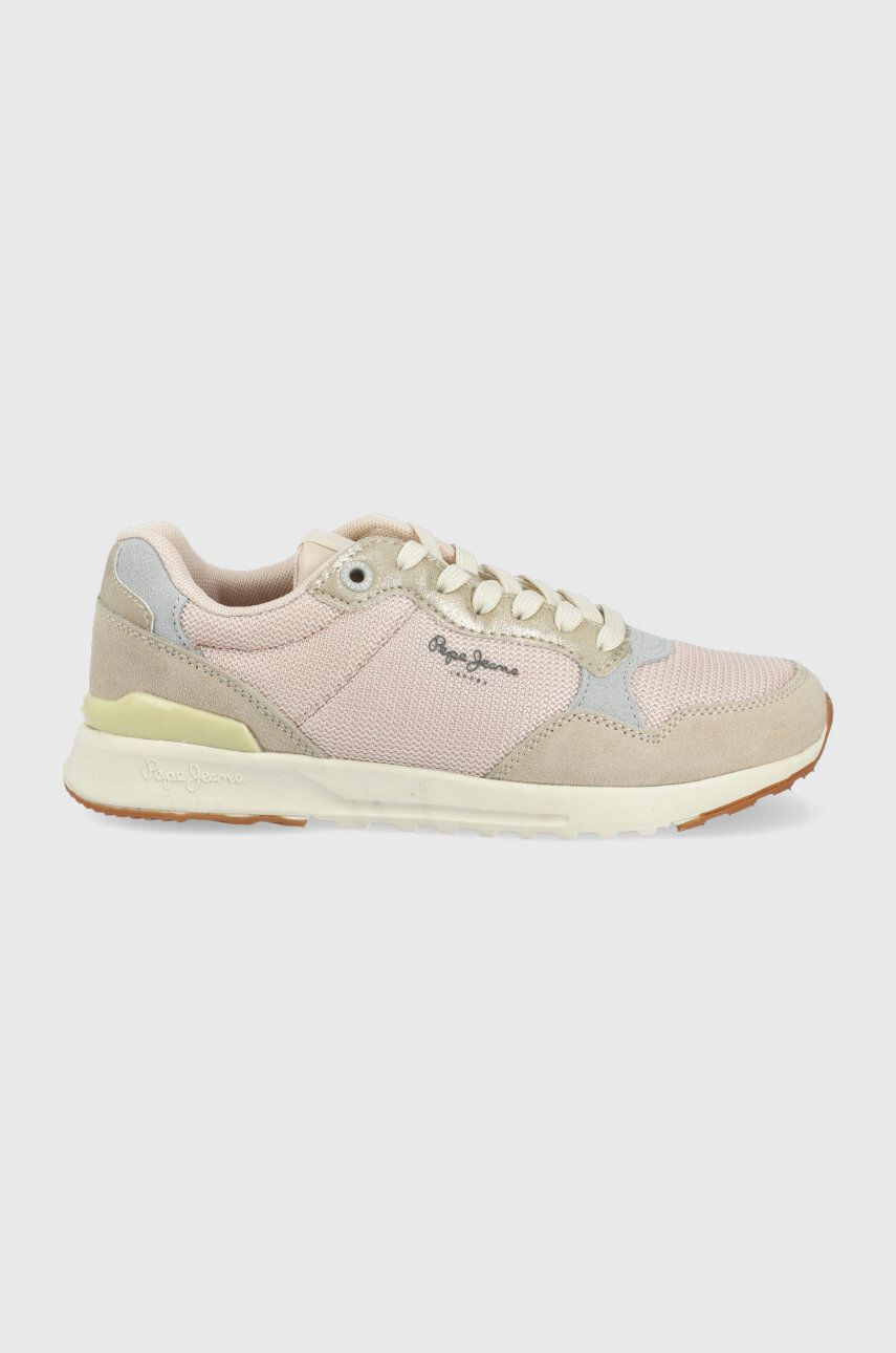 Pepe Jeans sneakers verona pro sun culoarea roz - Pled.ro