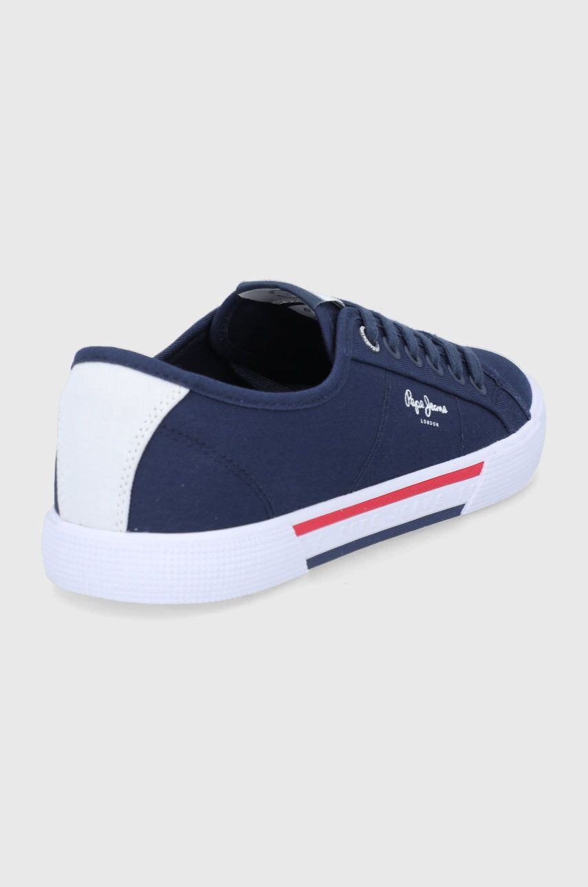 Pepe Jeans tenisi Brady Men Basic barbati culoarea alb - Pled.ro