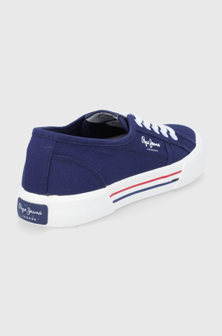 Pepe Jeans tenisi Brady W Basic femei culoarea albastru marin - Pled.ro