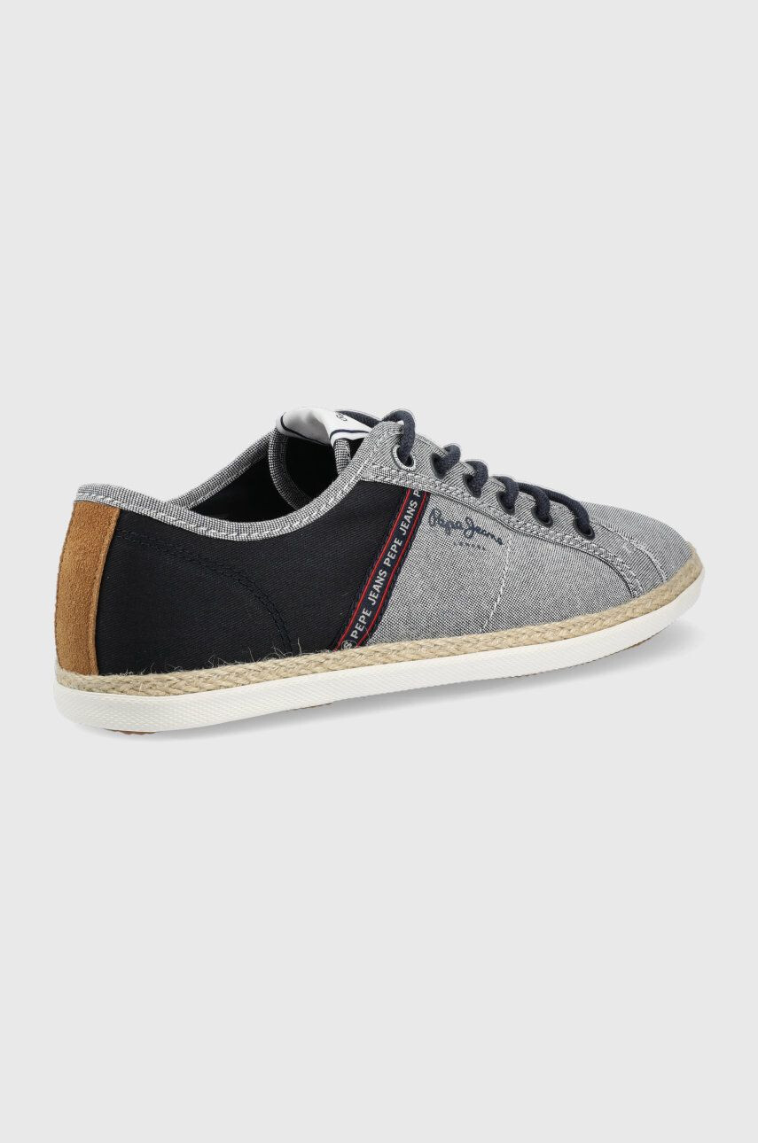 Pepe Jeans tenisi Maui Tape Chambray barbati culoarea albastru marin - Pled.ro