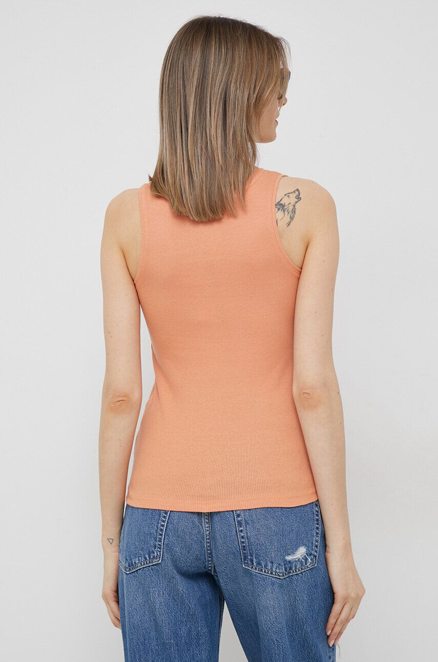 Pepe Jeans top Winona femei culoarea portocaliu - Pled.ro