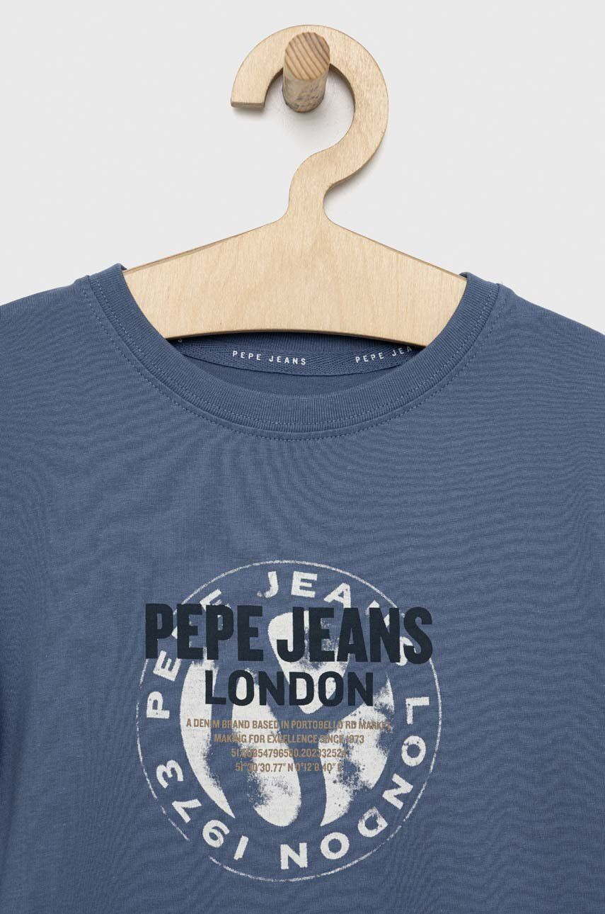 Pepe Jeans tricou copii Non cu imprimeu - Pled.ro