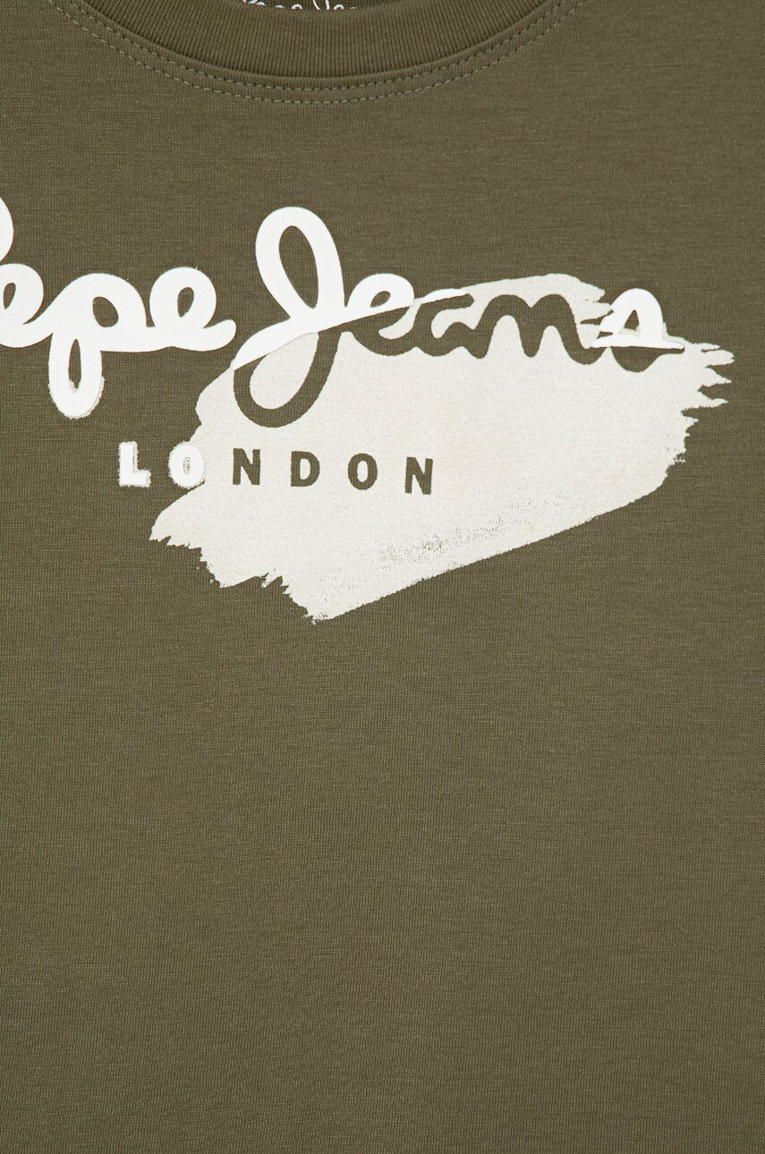 Pepe Jeans tricou de bumbac pentru copii Culoarea alb - Pled.ro