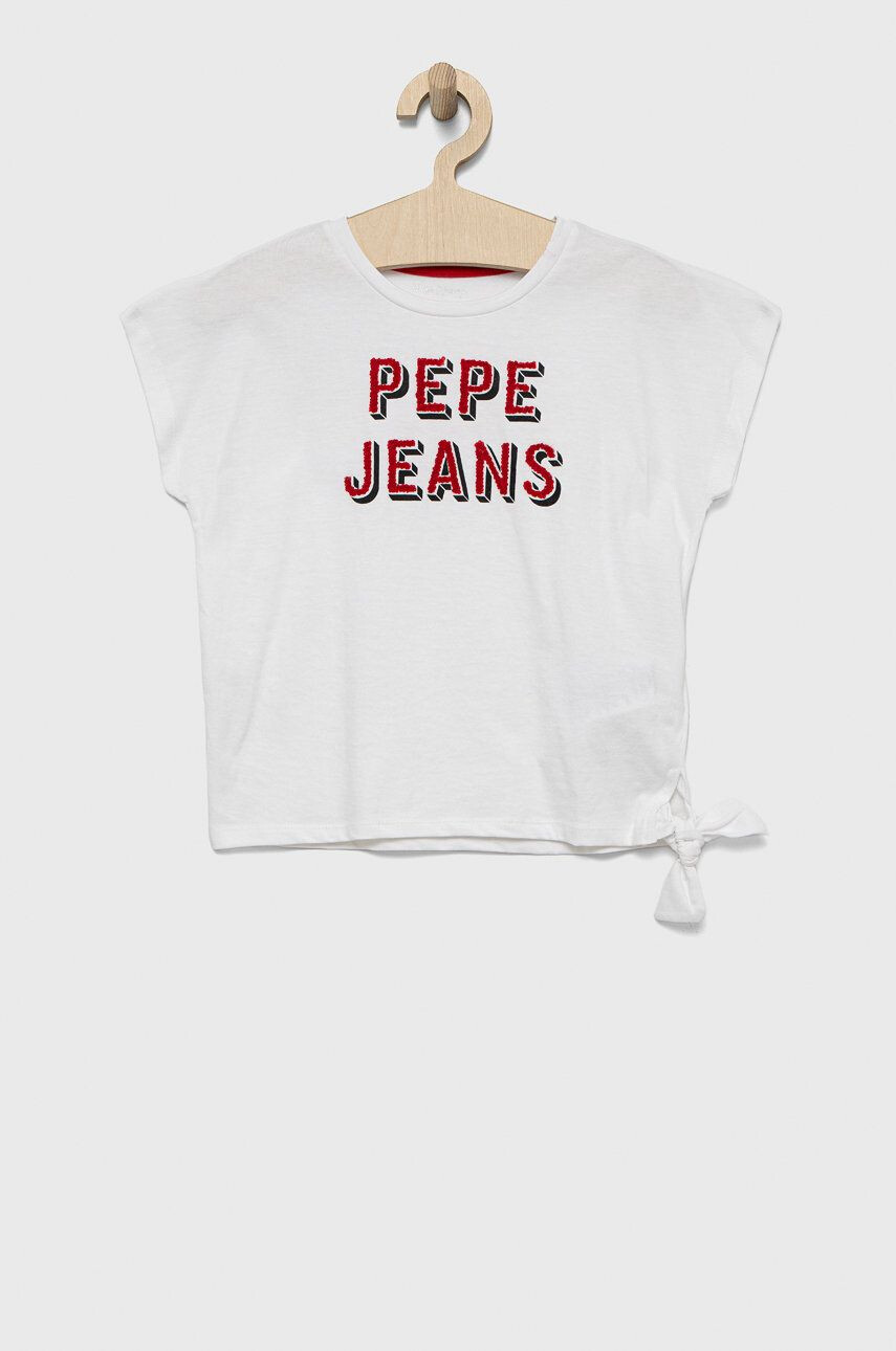 Pepe Jeans tricou de bumbac pentru copii - Pled.ro