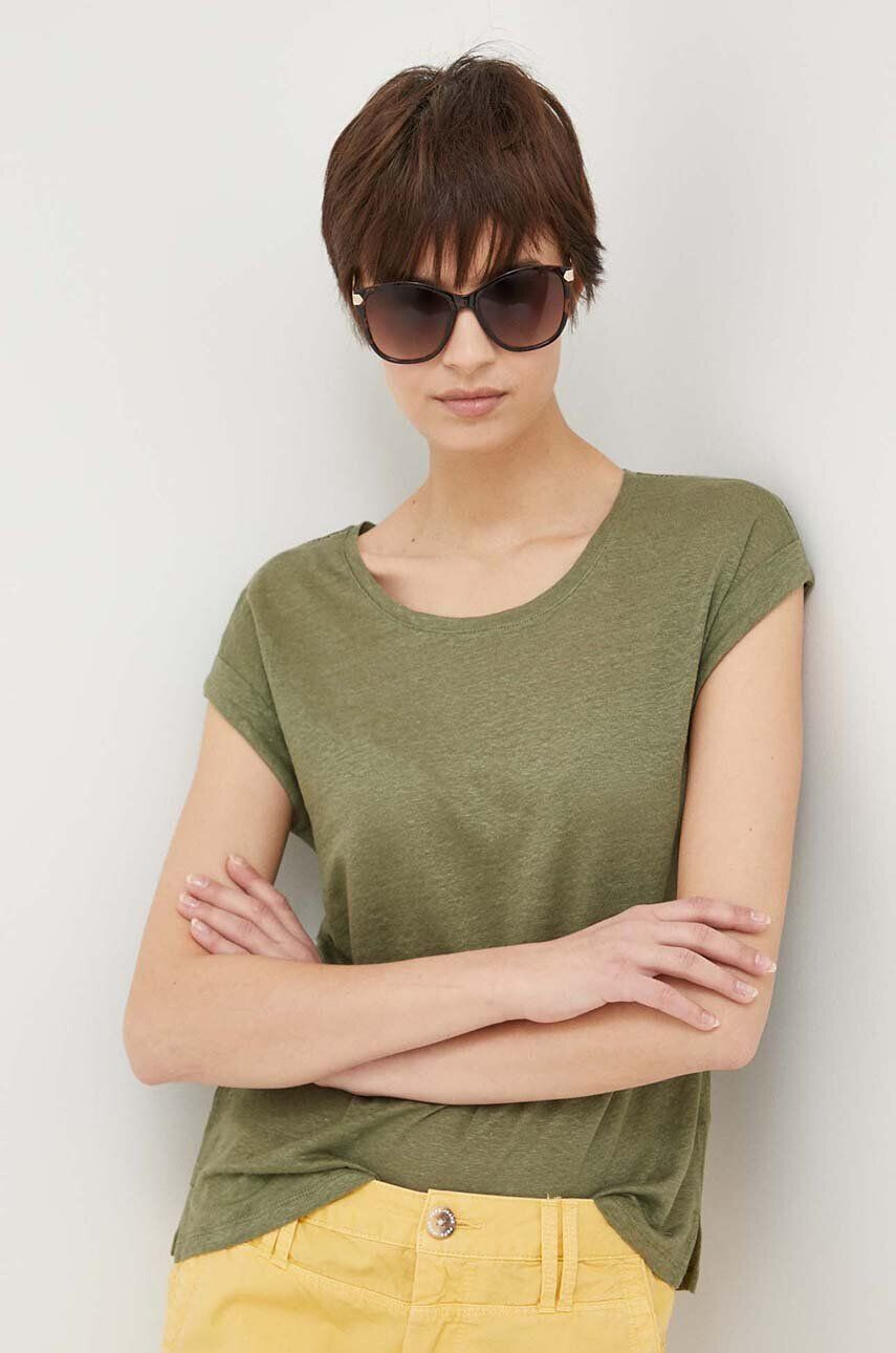 Pepe Jeans tricou de in Odilia culoarea verde - Pled.ro