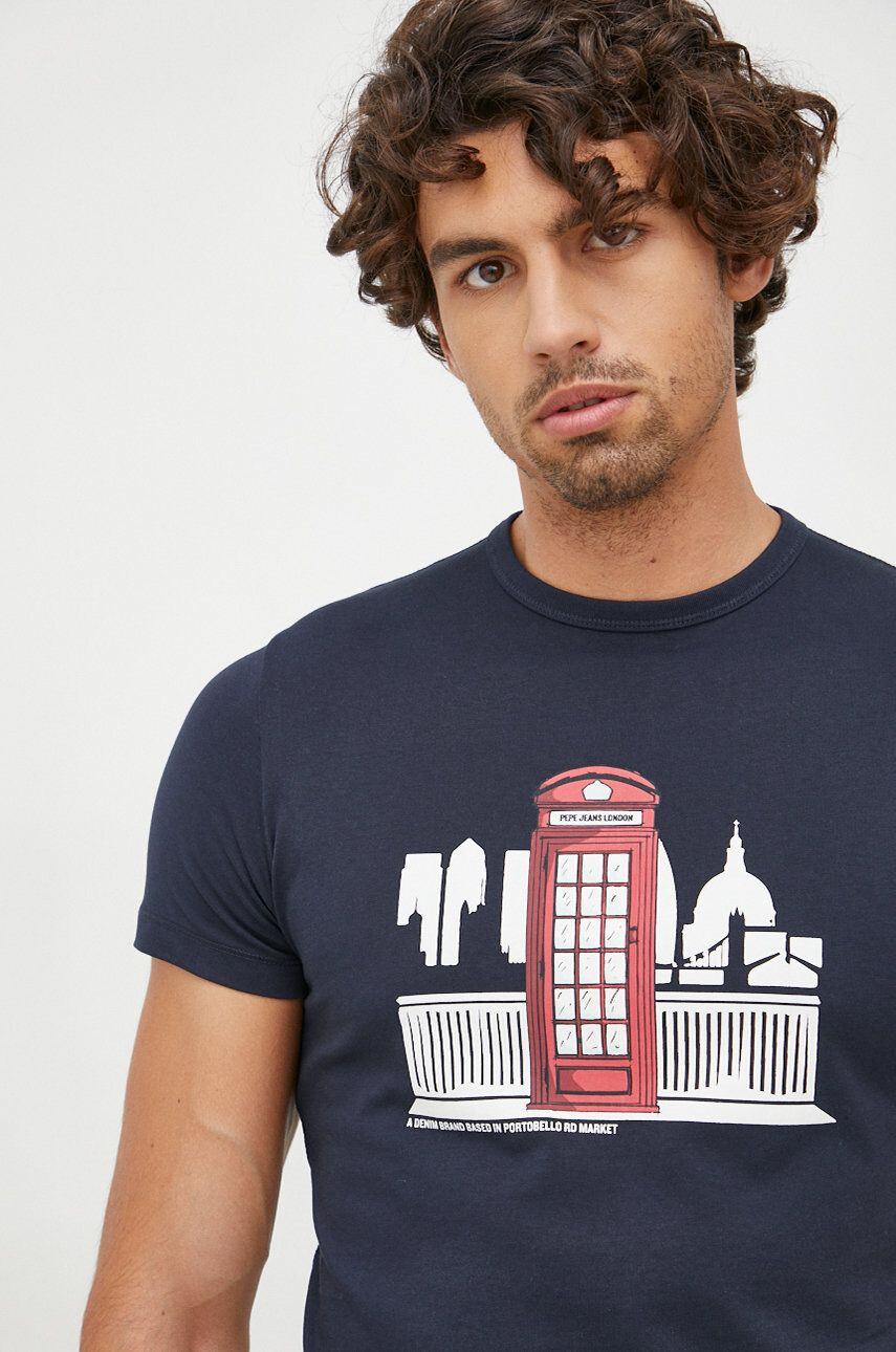 Pepe Jeans tricou din bumbac - Pled.ro