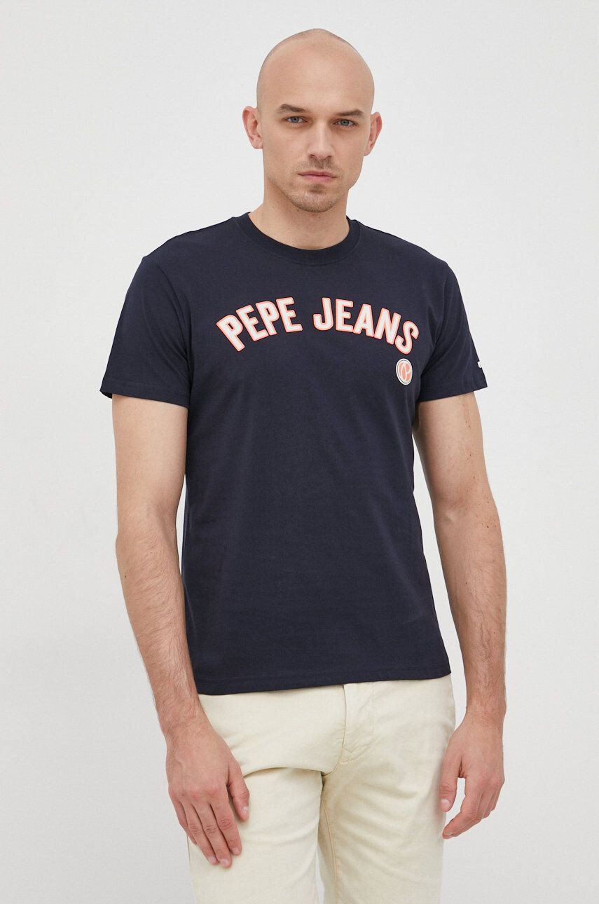 Pepe Jeans tricou din bumbac Alessio - Pled.ro