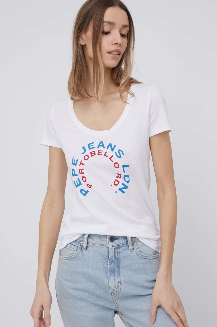 Pepe Jeans tricou din bumbac Cammie - Pled.ro