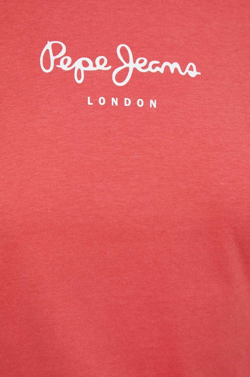 Pepe Jeans tricou din bumbac Wendy culoarea rosu - Pled.ro