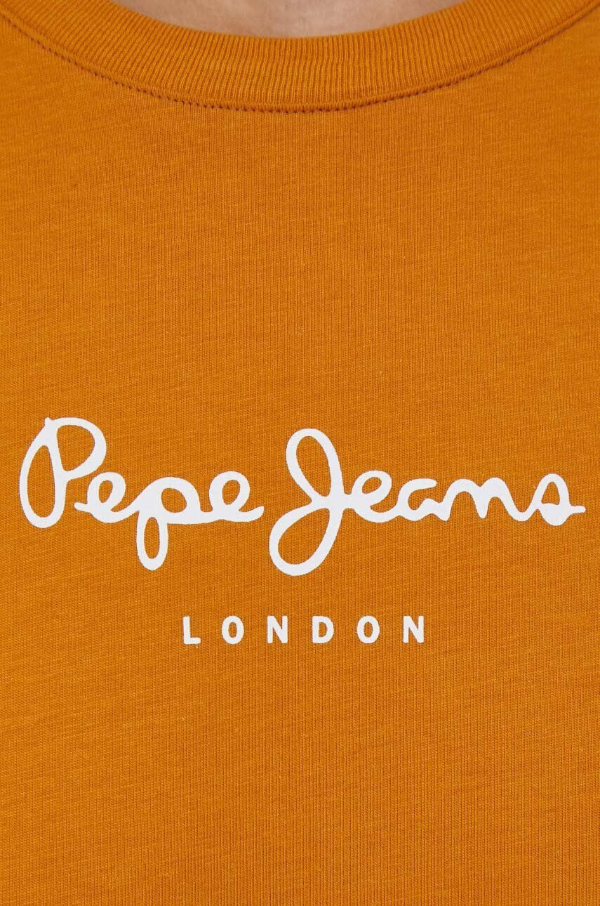 Pepe Jeans tricou din bumbac Wendys culoarea portocaliu - Pled.ro