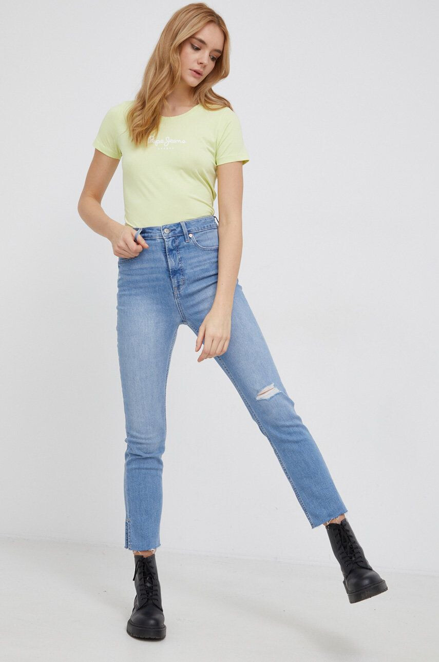 Pepe Jeans tricou New Virginia femei - Pled.ro