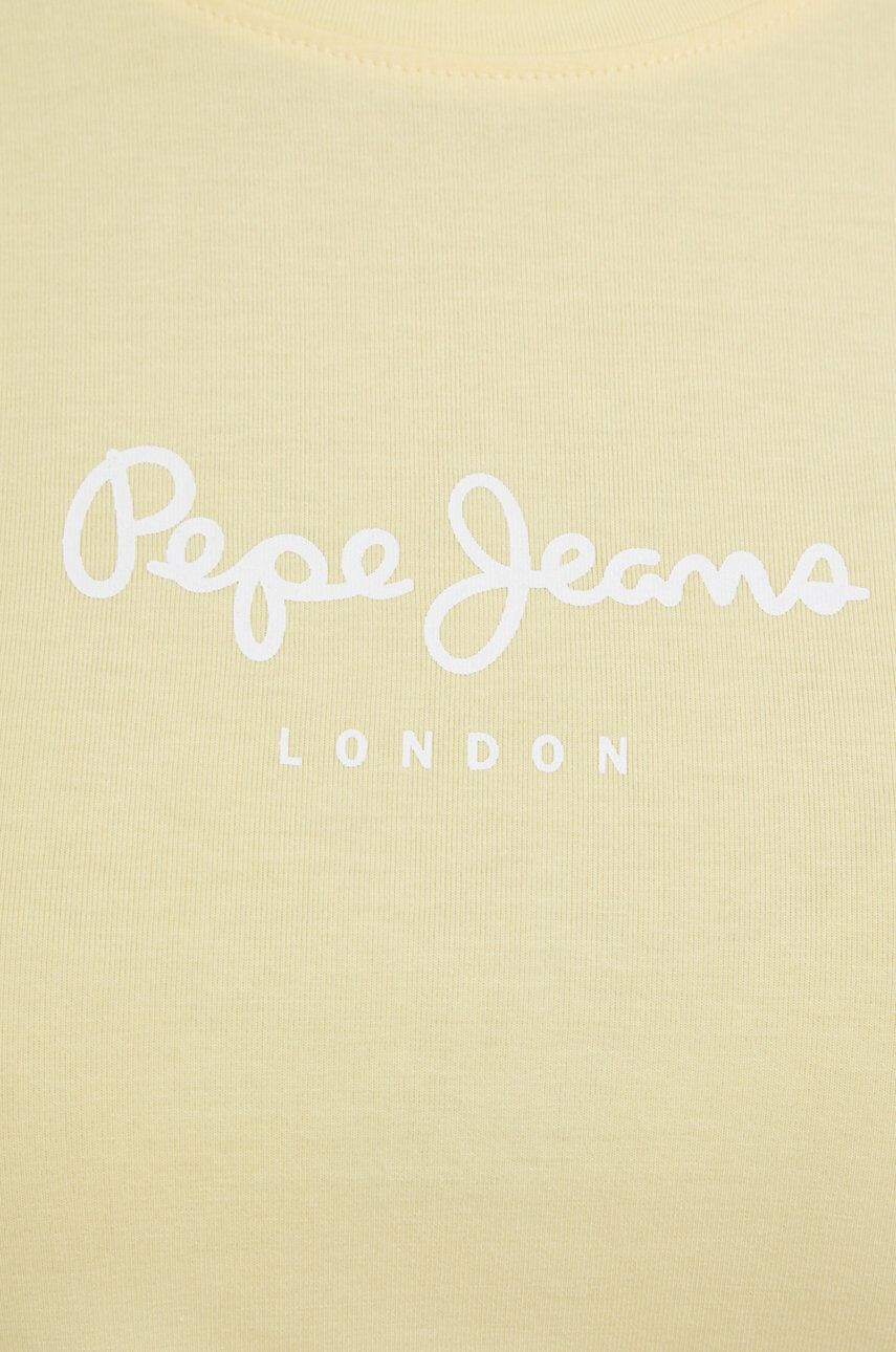 Pepe Jeans tricou New Virginia Ss N femei culoarea albastru marin - Pled.ro