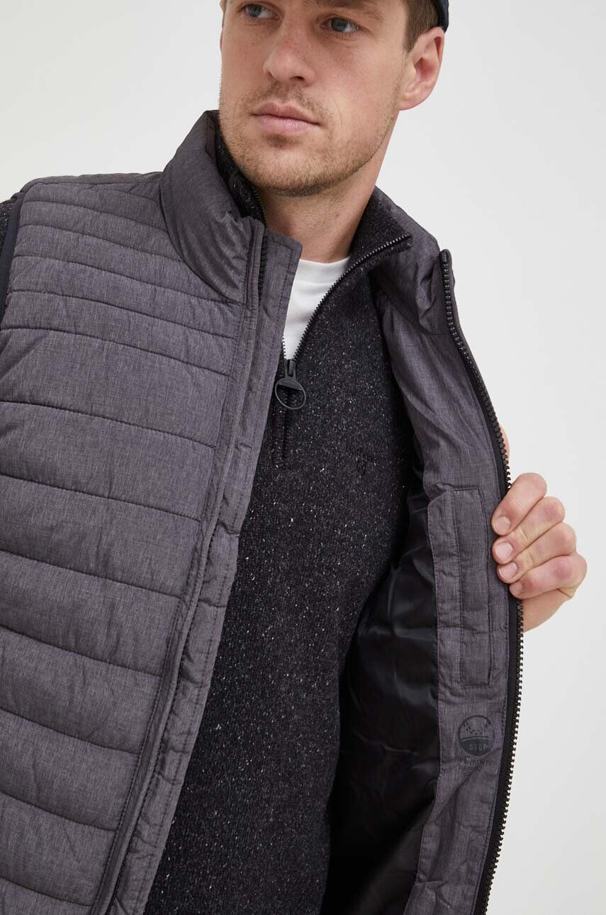 Pepe Jeans vesta Balle Gillet barbati culoarea gri de iarna - Pled.ro