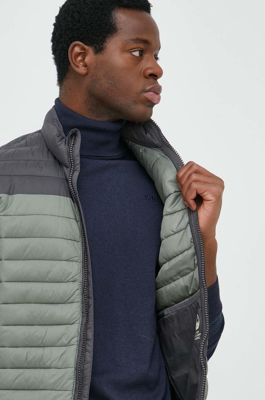 Pepe Jeans vesta Connel Gillet barbati culoarea verde de tranzitie - Pled.ro