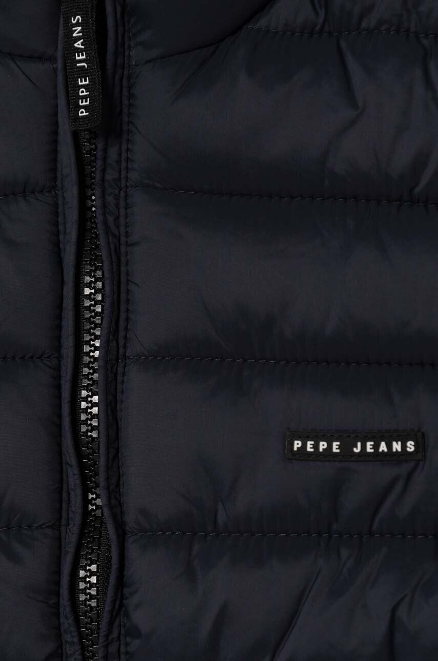 Pepe Jeans vesta copii Outerw Gilet culoarea albastru marin - Pled.ro