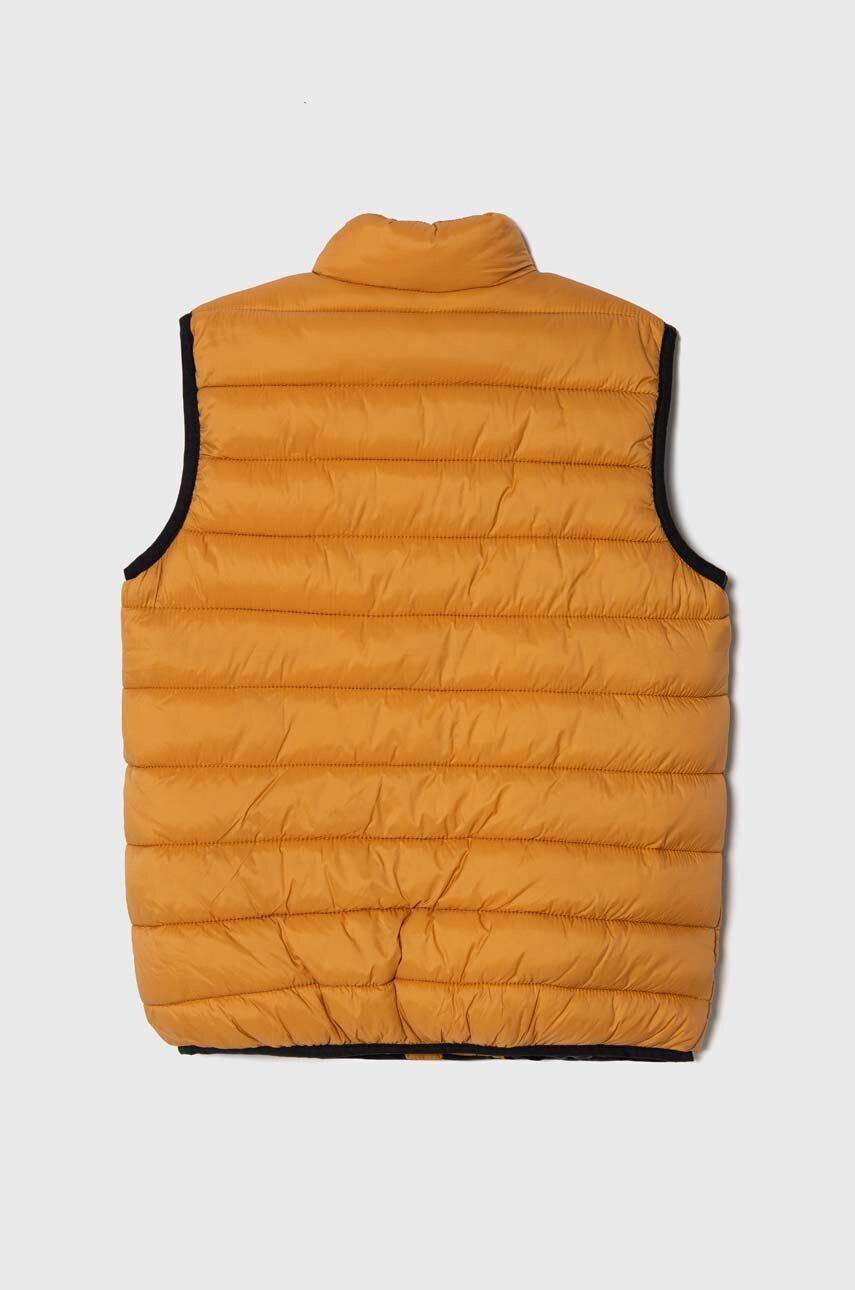 Pepe Jeans vesta copii Outerw Gilet culoarea portocaliu - Pled.ro