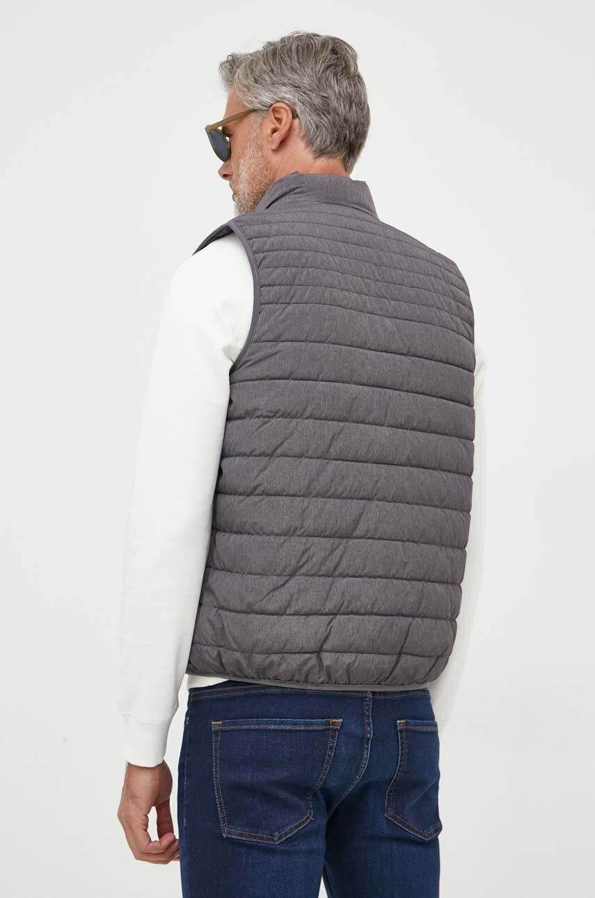 Pepe Jeans vesta cu doua fete Boswell Gillet barbati culoarea gri de tranzitie - Pled.ro