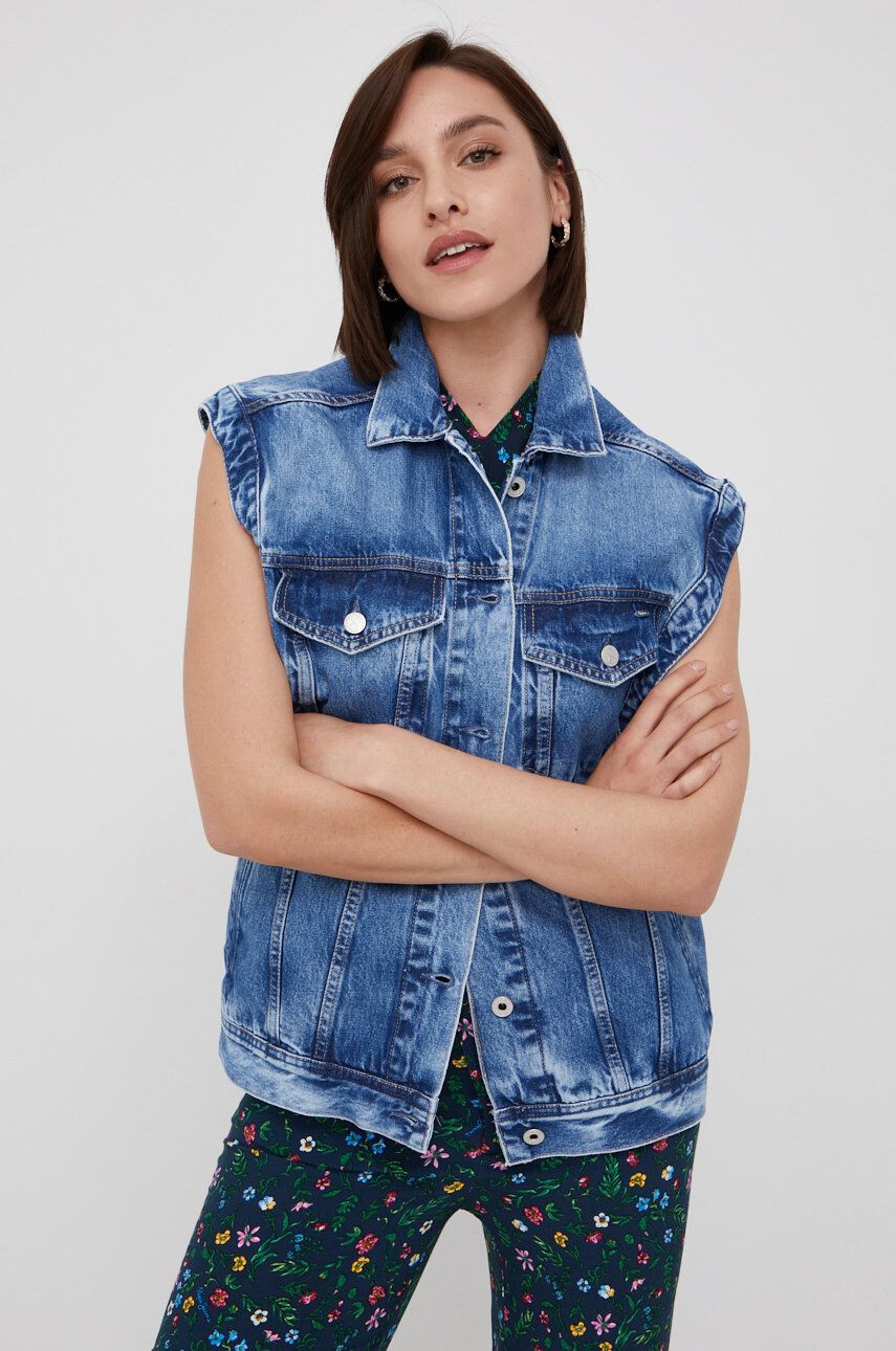 Pepe Jeans vesta de blugi Ally - Pled.ro