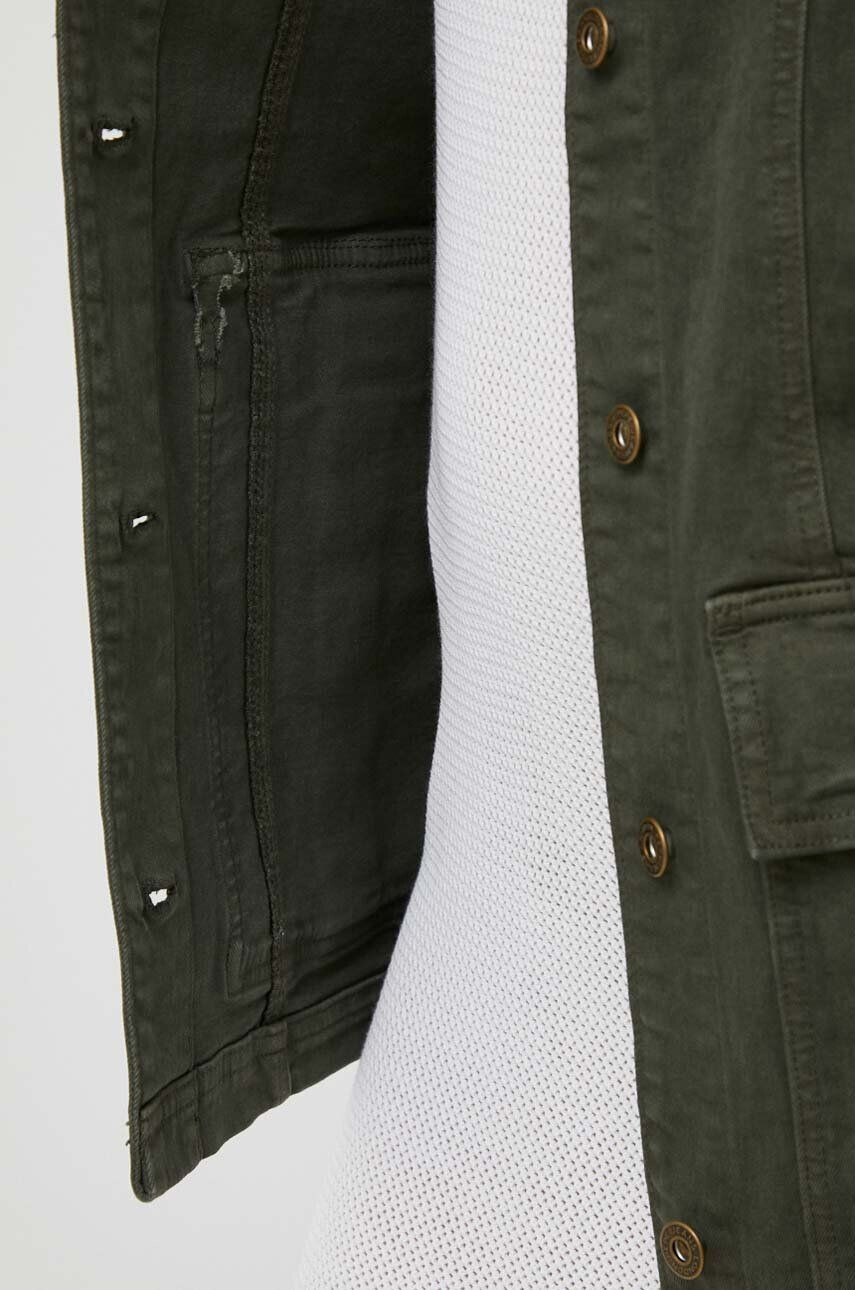 Pepe Jeans vesta JOLINA femei culoarea verde de tranzitie - Pled.ro