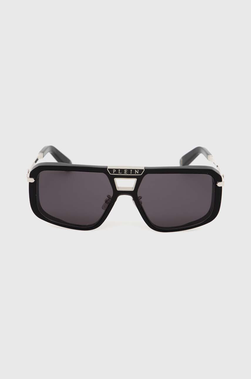 Philipp Plein ochelari de soare culoarea maro - Pled.ro