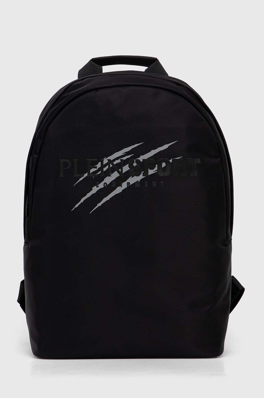 Plein Sport rucsac barbati culoarea negru mare cu imprimeu - Pled.ro