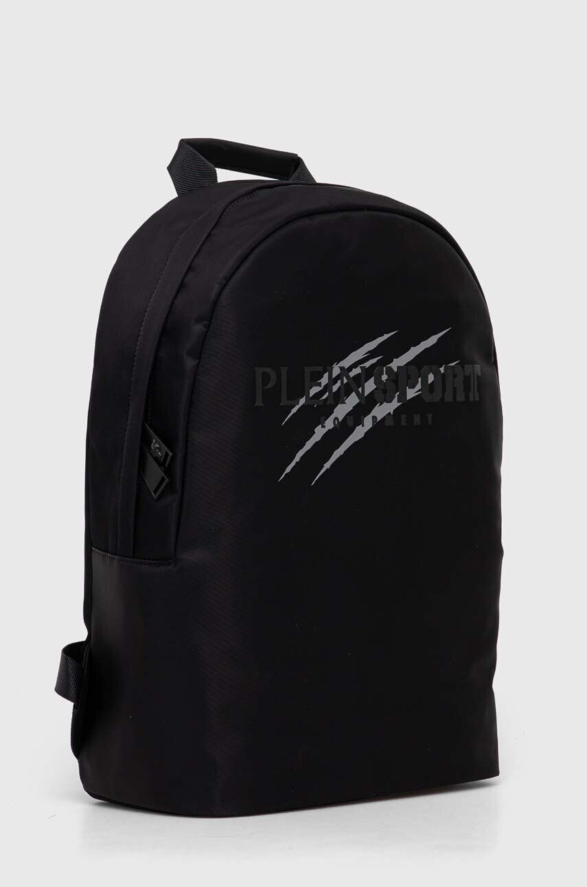 Plein Sport rucsac barbati culoarea negru mare cu imprimeu - Pled.ro