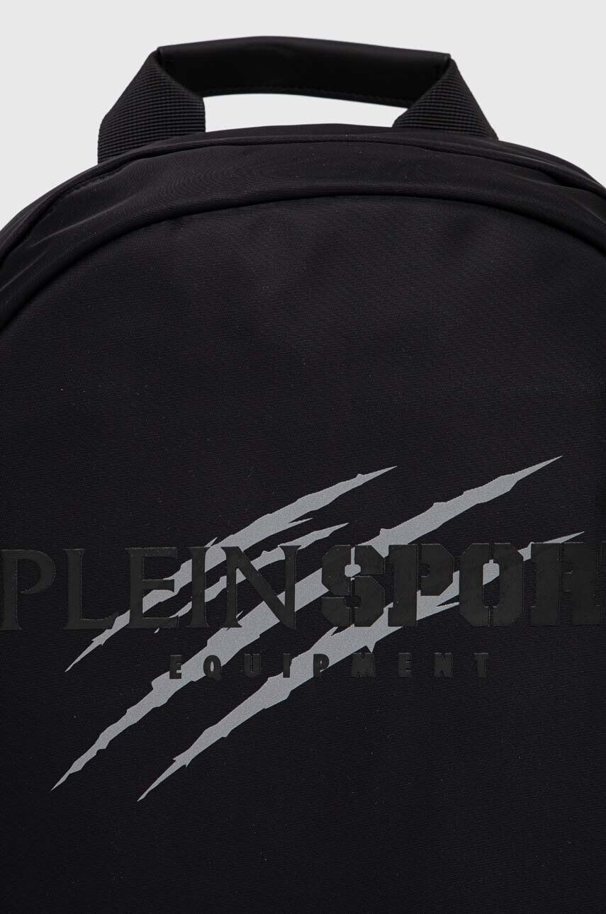 Plein Sport rucsac barbati culoarea negru mare cu imprimeu - Pled.ro