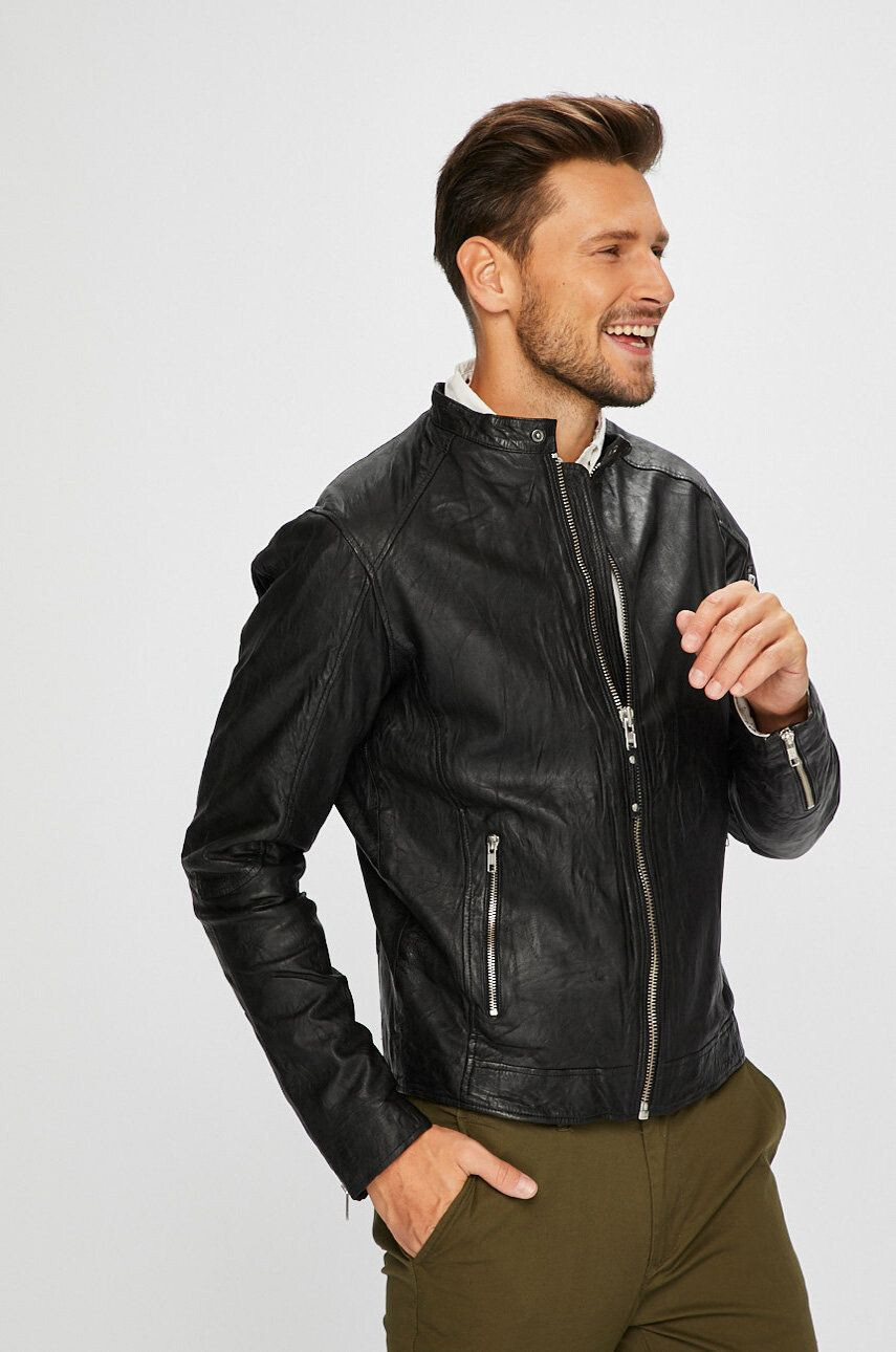 Premium by Jack&Jones Geaca de piele - Pled.ro