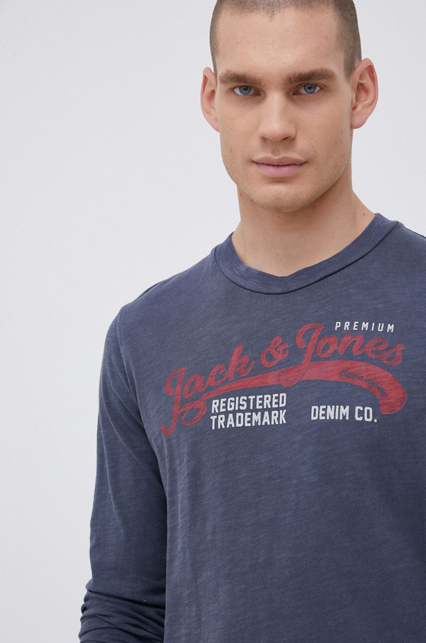 Premium by Jack&Jones Longsleeve din bumbac - Pled.ro