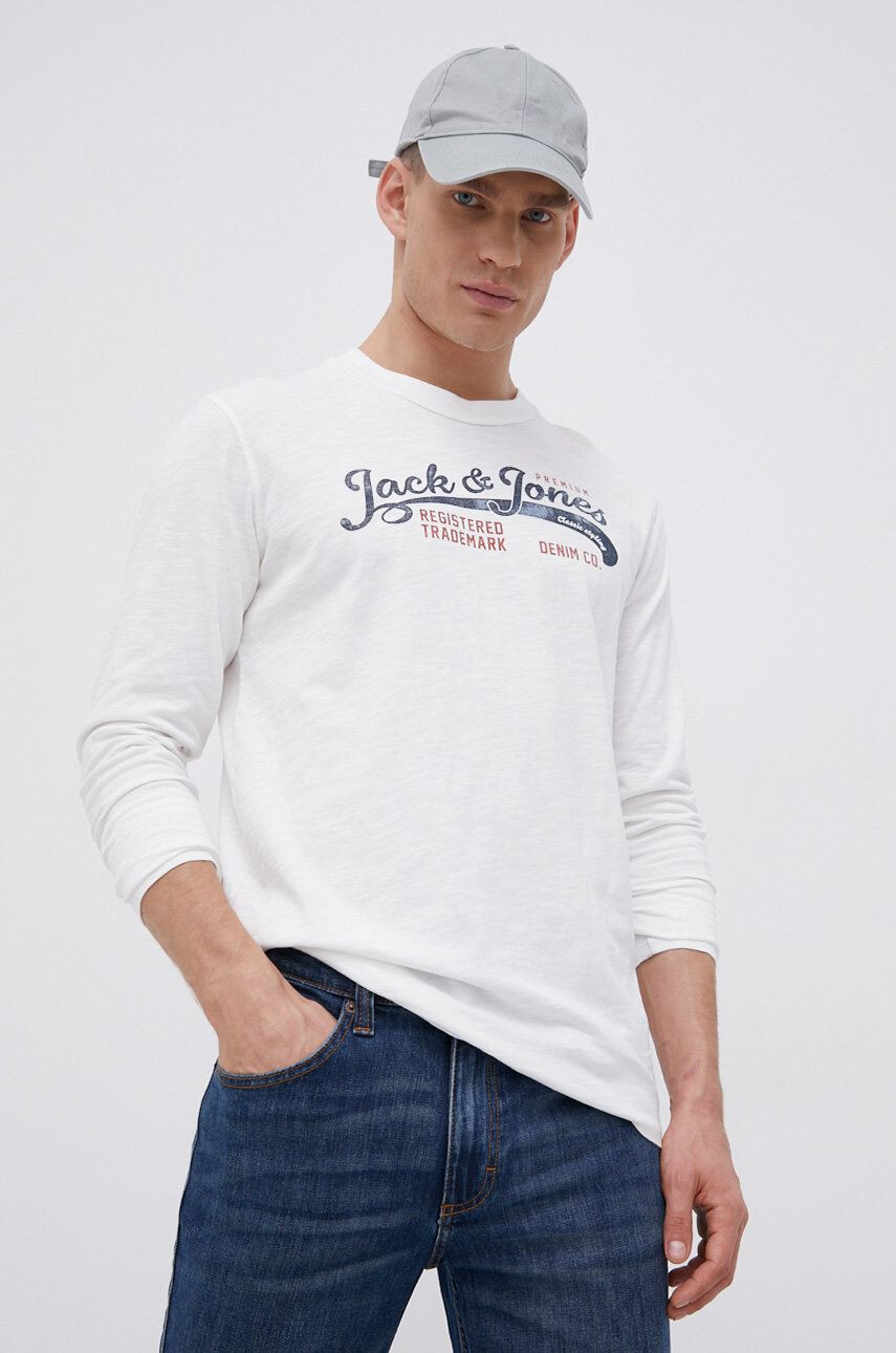 Premium by Jack&Jones Longsleeve din bumbac - Pled.ro