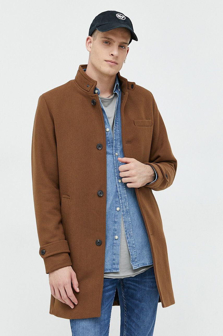 Premium by Jack&Jones palton din lana - Pled.ro