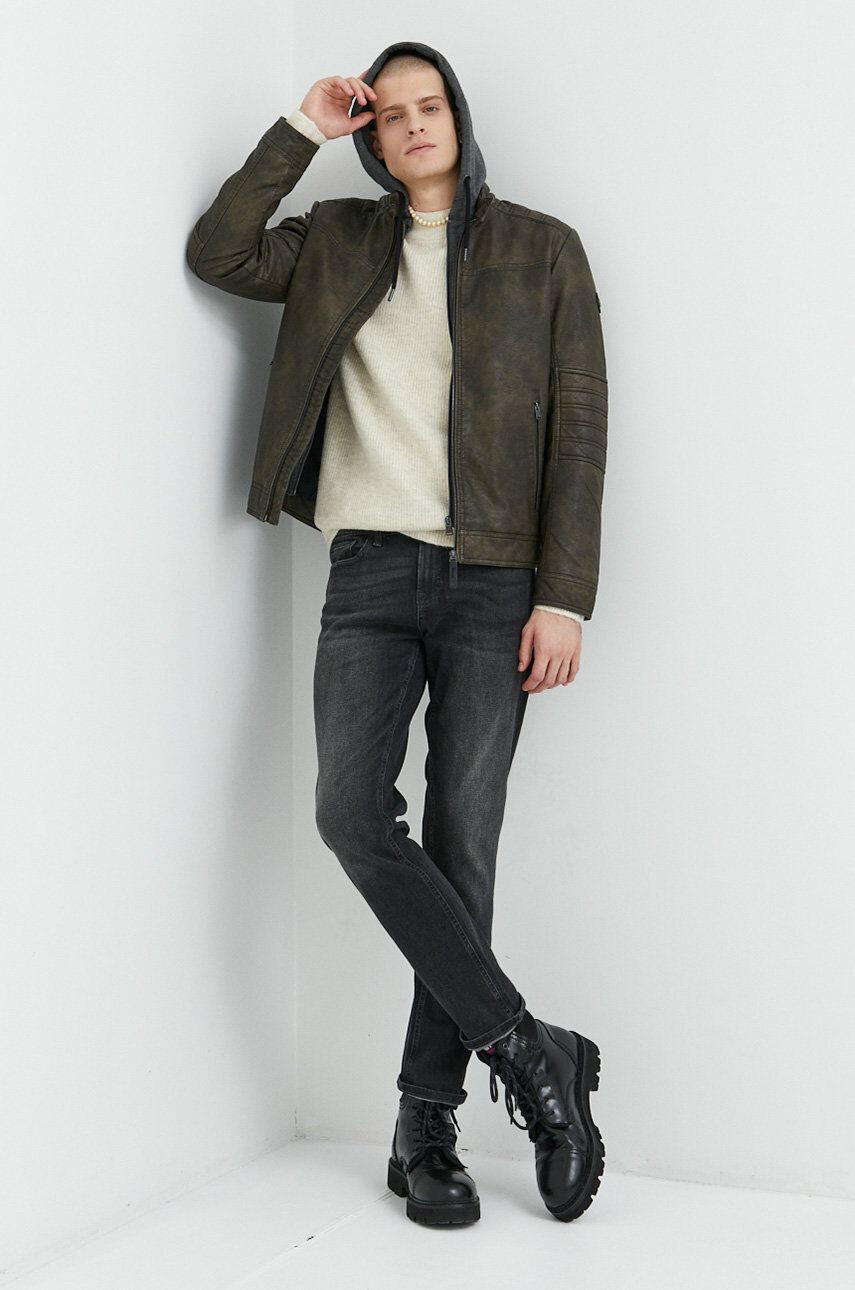 Premium by Jack&Jones pulover din amestec de lana Bluraley - Pled.ro