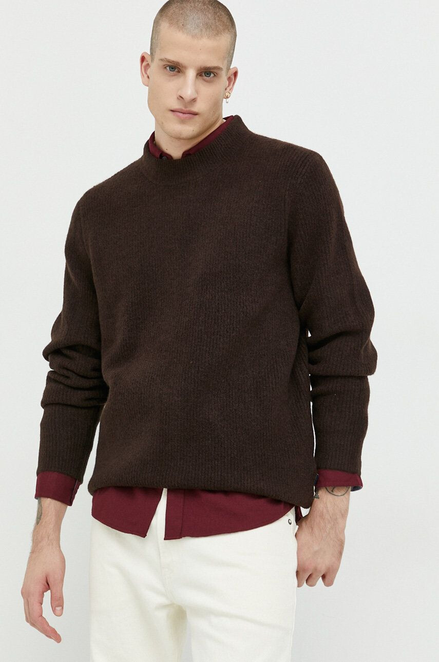 Premium by Jack&Jones pulover din amestec de lana Raley - Pled.ro