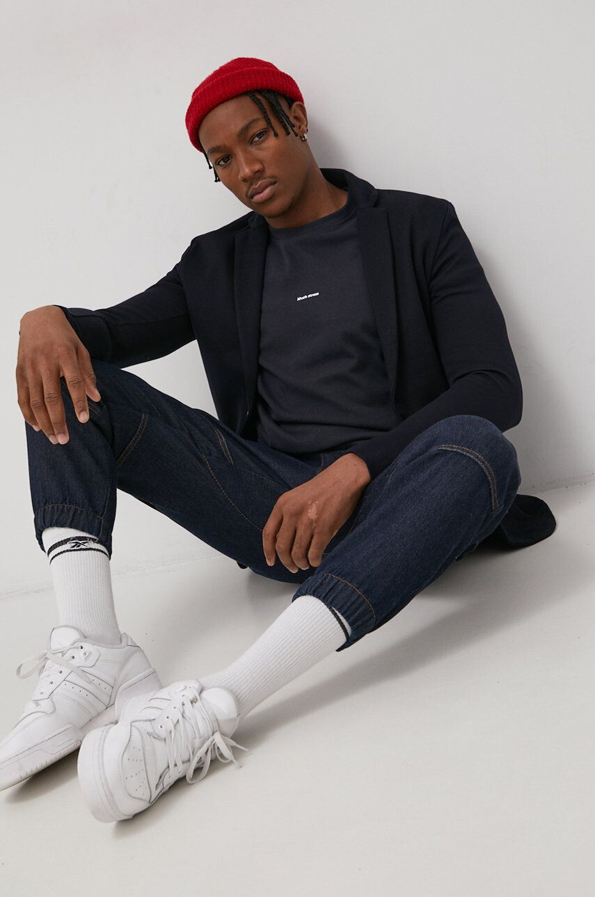 Premium by Jack&Jones Sacou bărbați culoarea albastru marin - Pled.ro