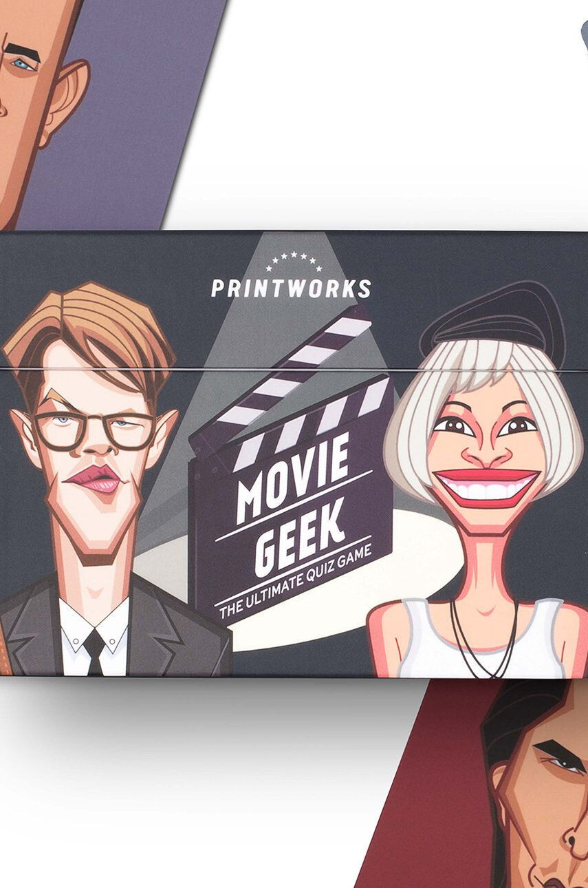 Printworks Un joc de asocieri Movie geek - Pled.ro