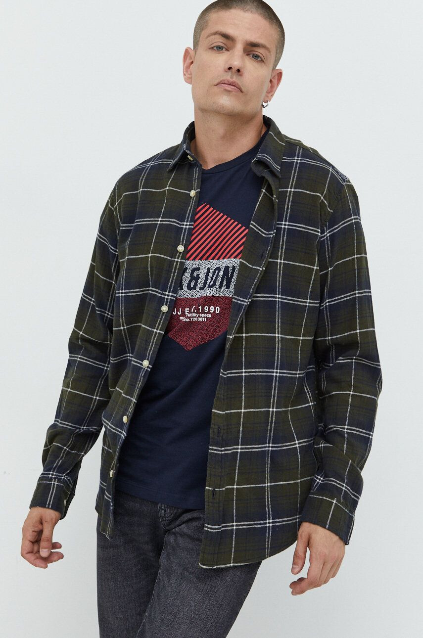 Produkt by Jack & Jones camasa din bumbac - Pled.ro