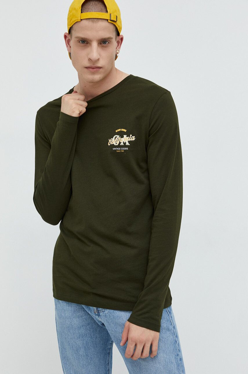 Produkt by Jack & Jones longsleeve din bumbac - Pled.ro