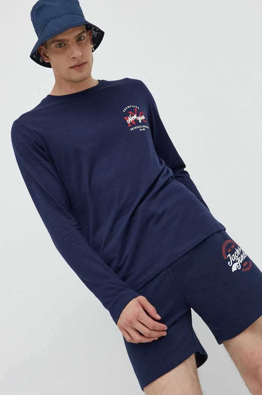 Produkt by Jack & Jones longsleeve din bumbac - Pled.ro