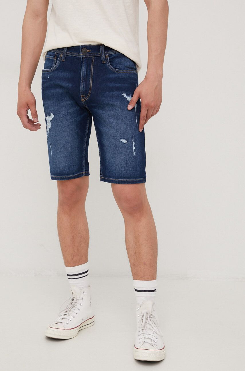 Produkt by Jack & Jones pantaloni scurti jeans - Pled.ro