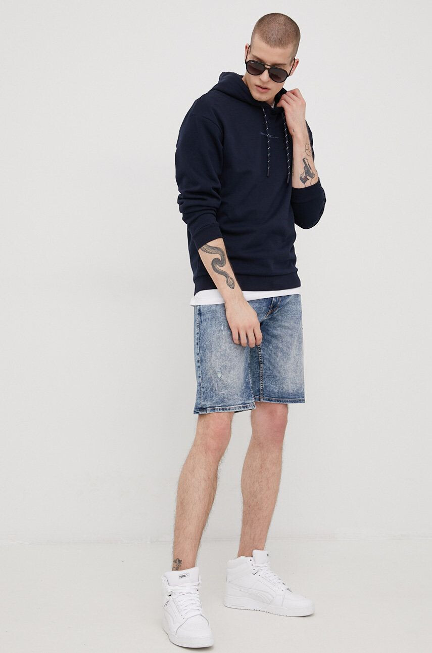 Produkt by Jack & Jones pantaloni scurti jeans - Pled.ro