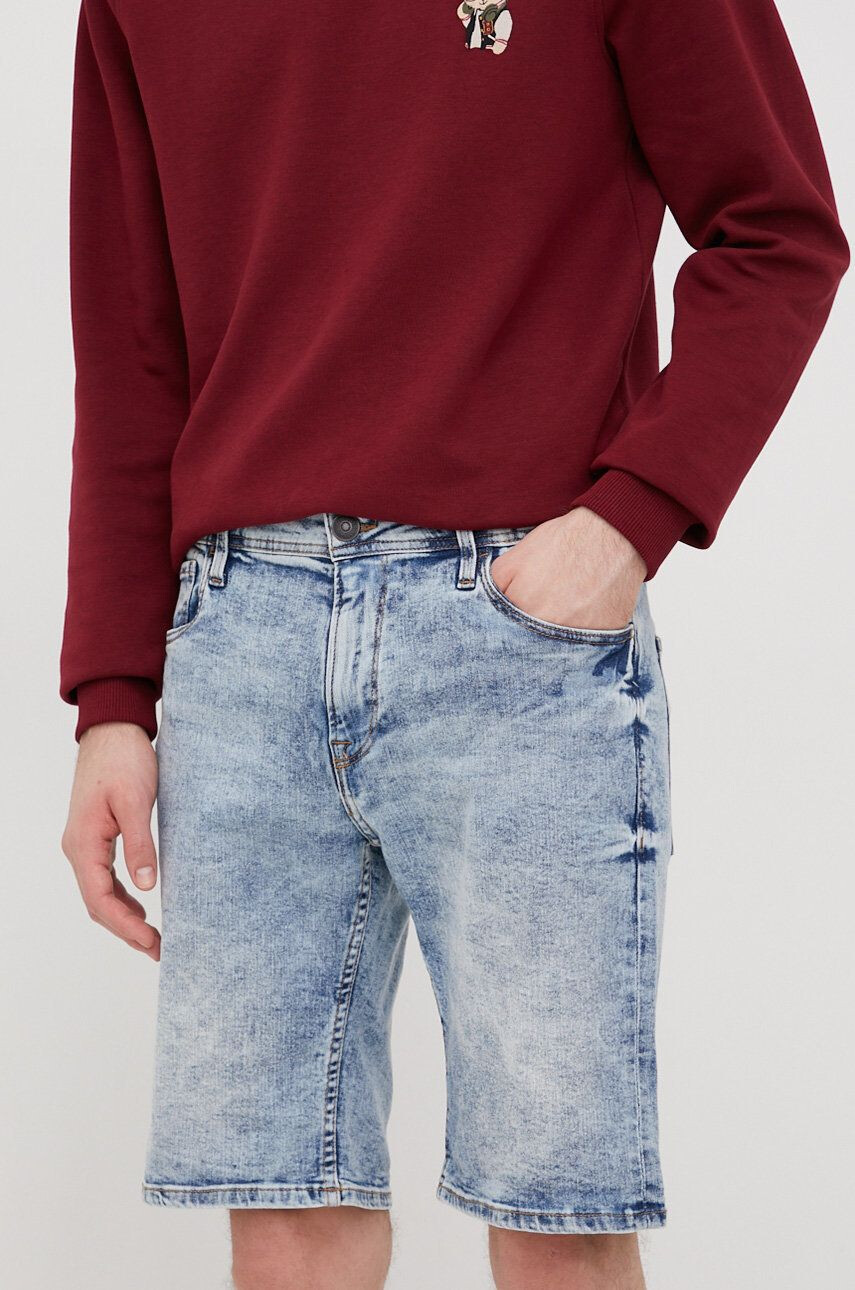 Produkt by Jack & Jones pantaloni scurti jeans - Pled.ro