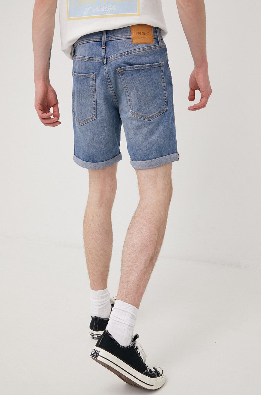 Produkt by Jack & Jones pantaloni scurti jeans - Pled.ro