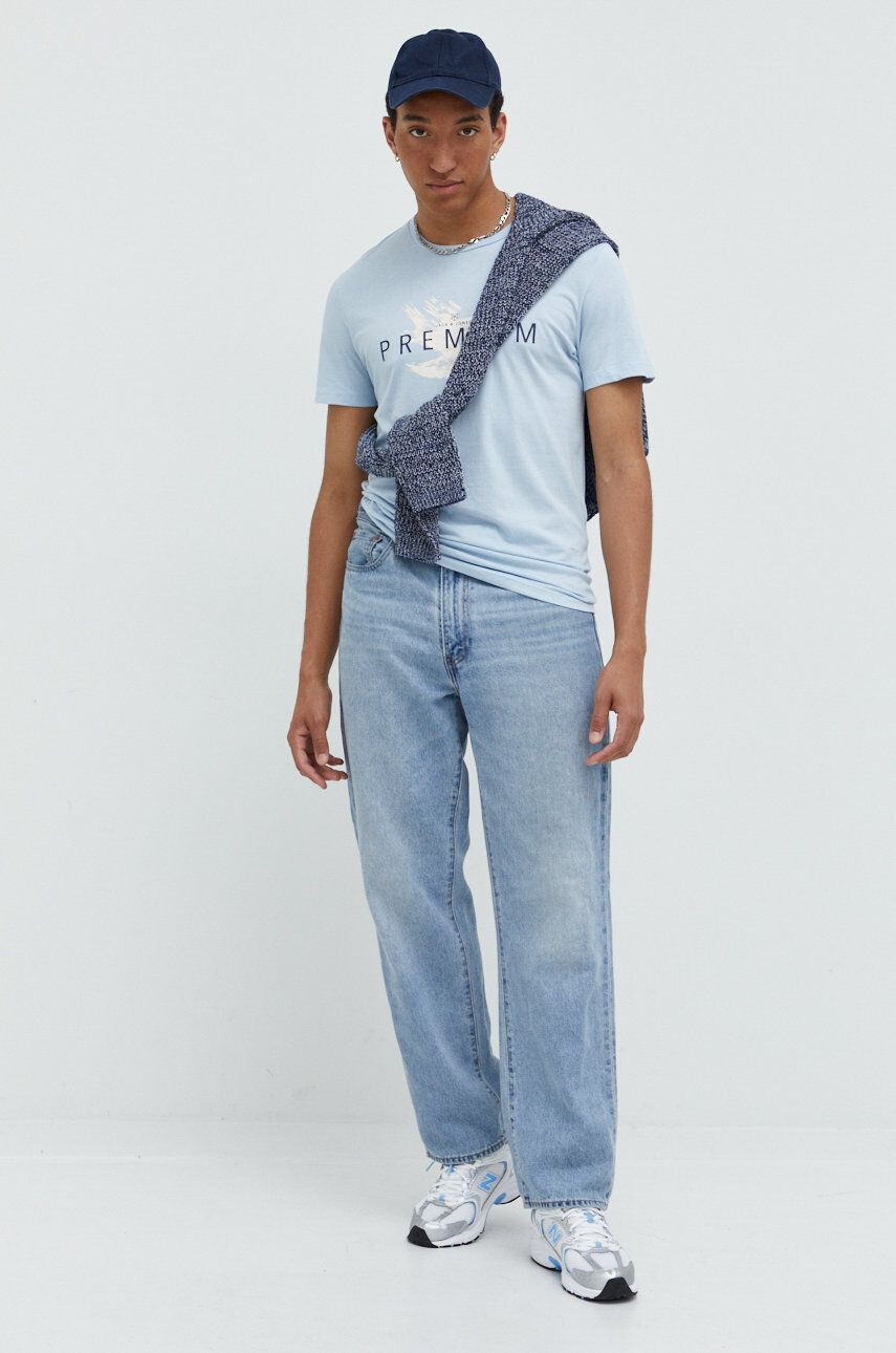 Produkt by Jack & Jones pulover de bumbac - Pled.ro